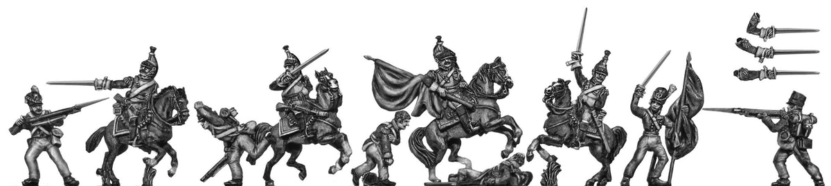 The 69th Foot lose a colour to the 8th Cuirassiers at Quatre Bass