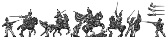 The 69th Foot lose a colour to the 8th Cuirassiers at Quatre Bass