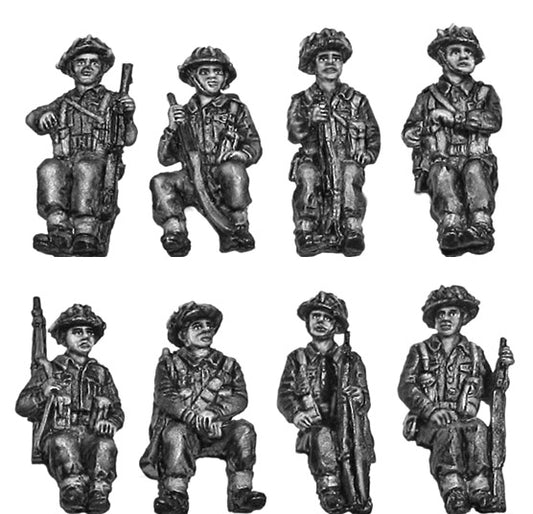 British Infantry truck riders – armed