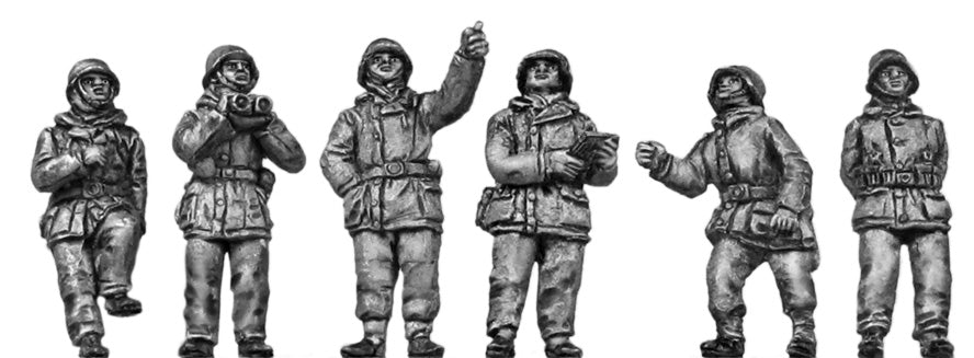 German flak crew - winter suits