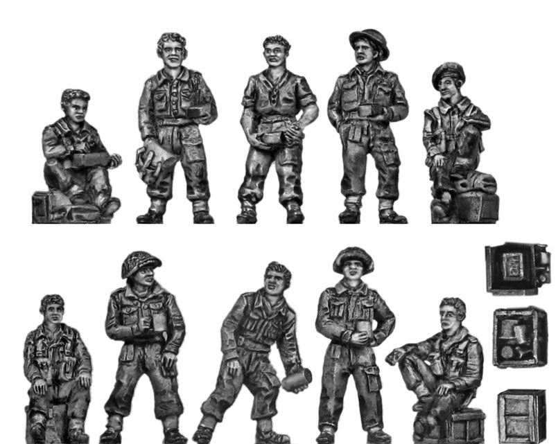 Infantry eating
