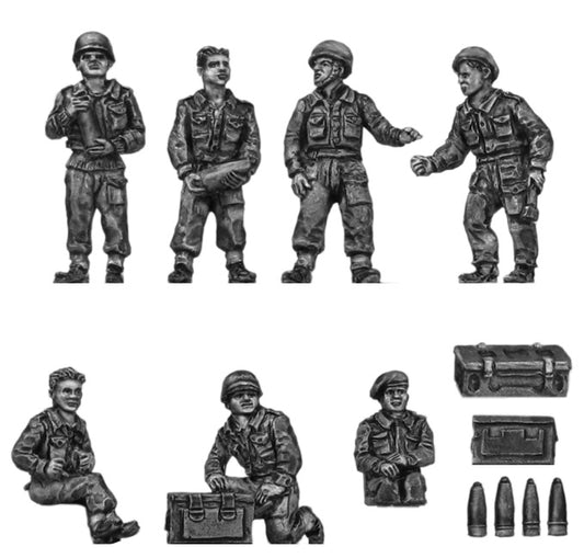 British Sexton crew