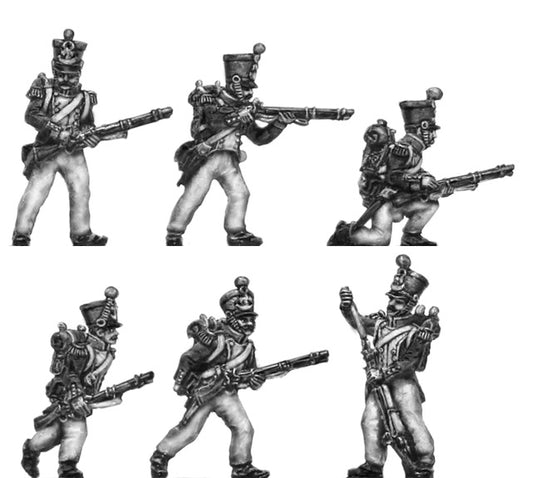 Voltigeurs skirmishing