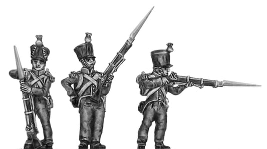 2nd Nassau- Usingen Voltigeur firing and loading