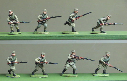 Caps rifles advancing
