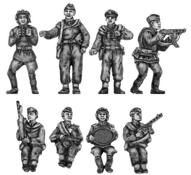 Soviet scouts for White Scout Card