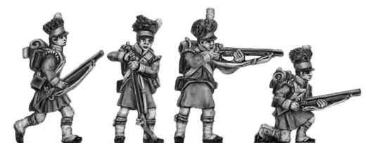 Highland flank company skirmishing