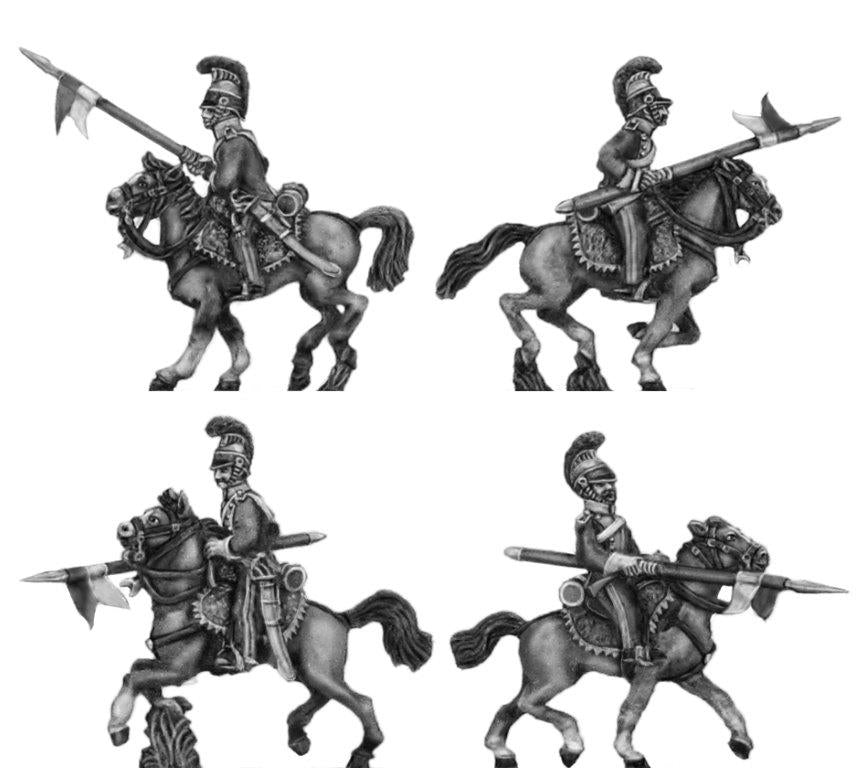 Chevauleger lancer charging