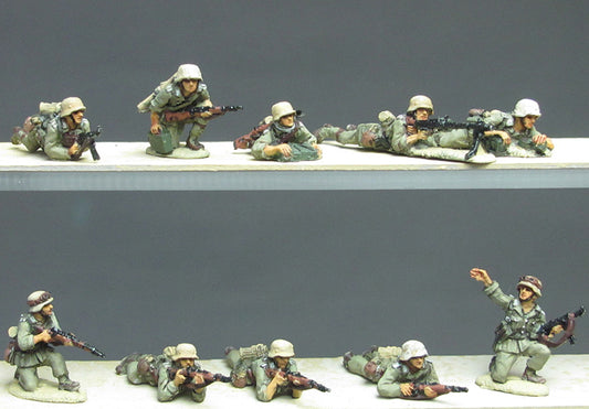 DAK Infantry section prone
