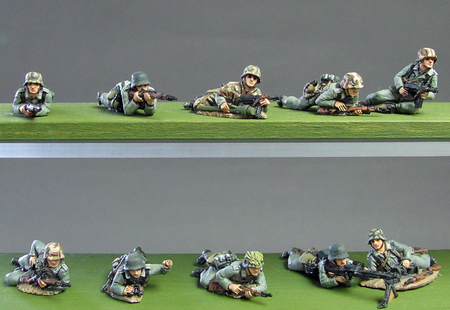 Infantry section prone