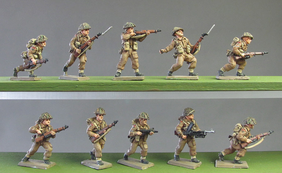 Infantry section advancing