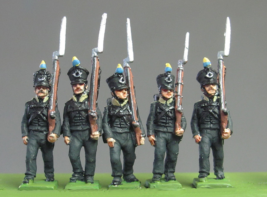 Light Infantry marching Waterloo
