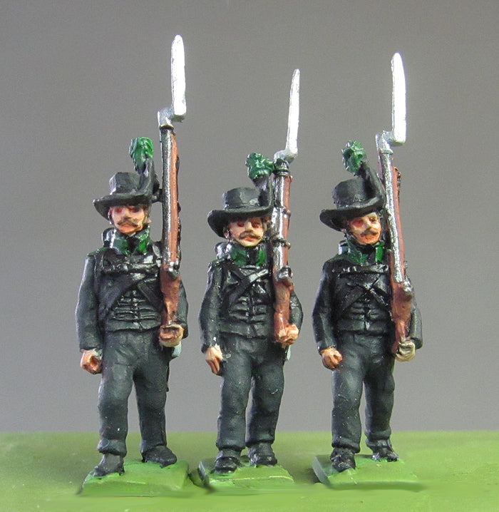 Avantgarde Muskets marching Waterloo
