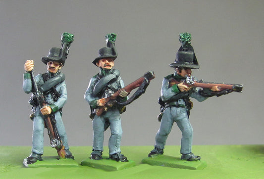 Avantgarde Rifles skirmishing Waterloo