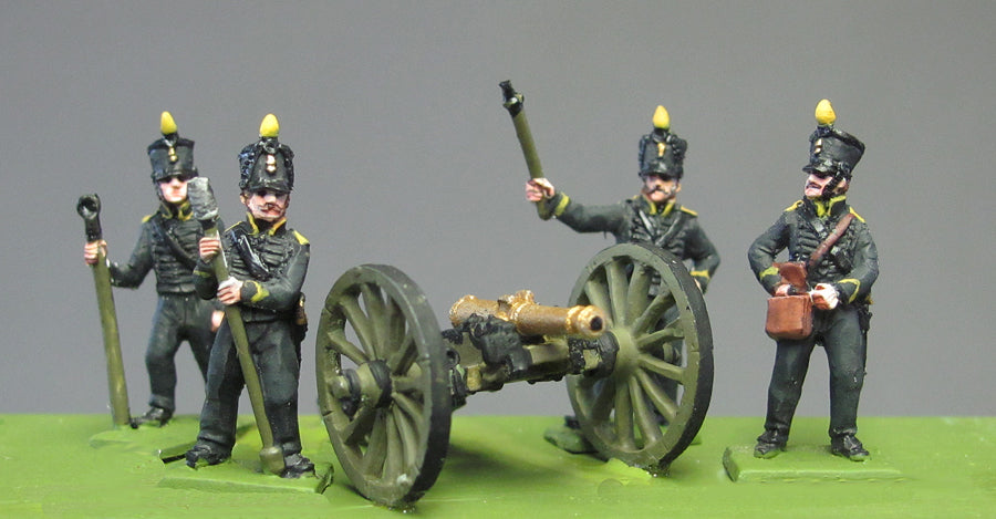 Foot Artillery Crew Waterloo