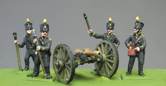 Foot Artillery Crew Waterloo