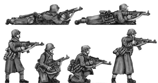 German Infantry greatcoats with STGw44