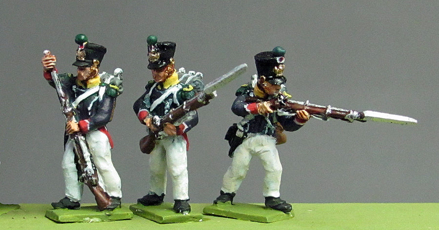 Young Guard Waterloo 1815 skirmishing