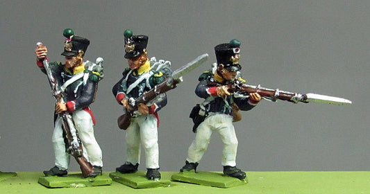 Young Guard Waterloo 1815 skirmishing