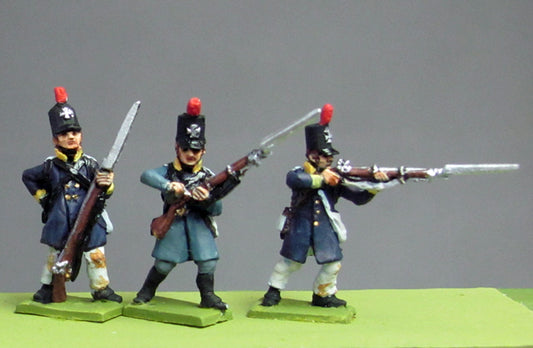 Silesian Landwehr British shako litewka skirmishing