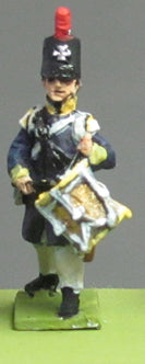 Silesian Landwehr British shako litewka drummer