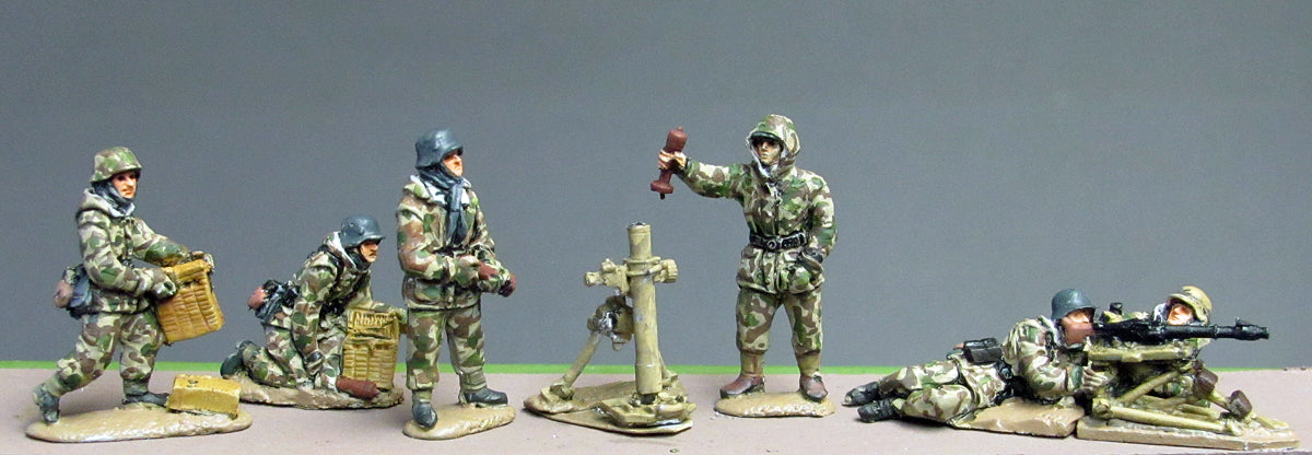 Winter Germans HMG and 8.0cm mortar