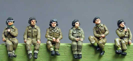 RAC Crew set 2 seated figures