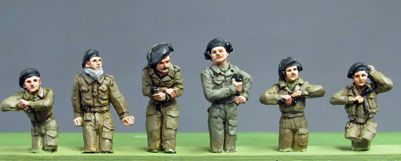 RAC Crew set 3 half figures