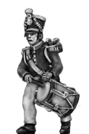 Young Guard Waterloo 1815 drummer