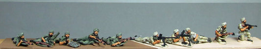 Sikh Infantry prone and kneeling