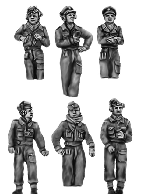 Cavalry Tank Crew Desert or BEF 1940