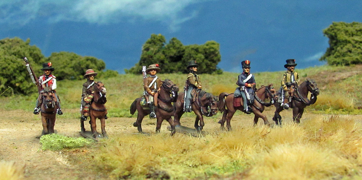 Spanish guerrillas mounted