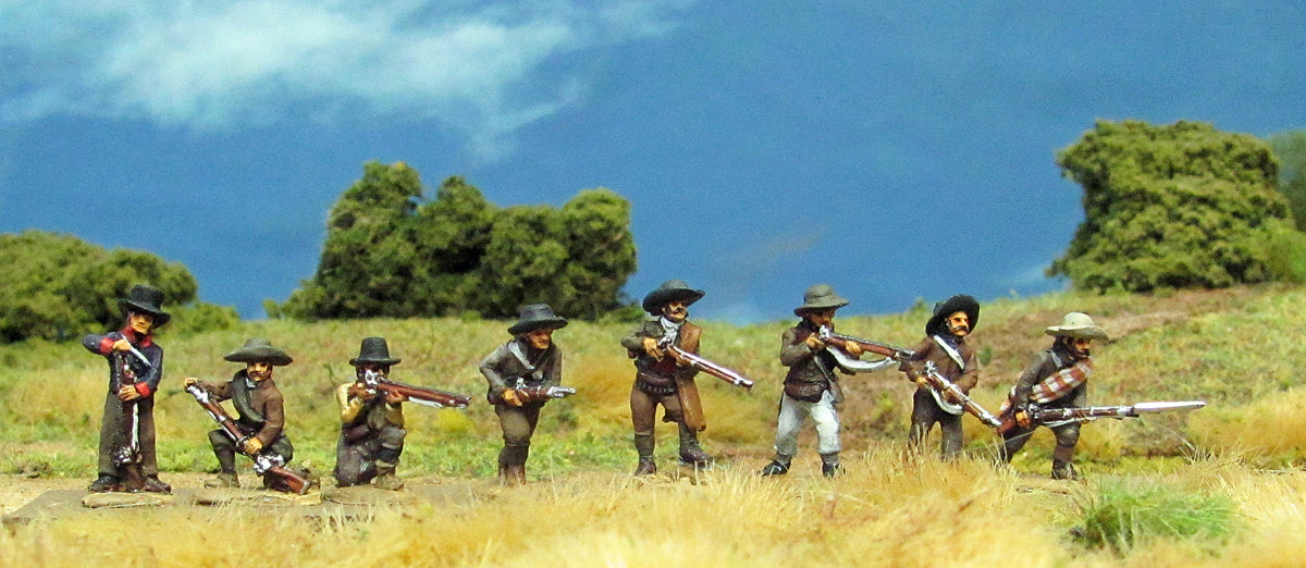 Spanish guerrillas skirmishing