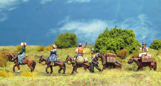 Officers wives and baggage