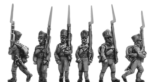 Prussian Grenadiers marching