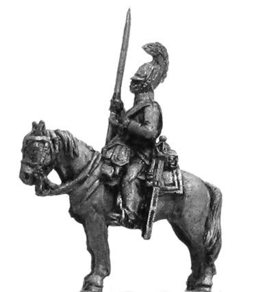 Kurassier in kollet standard