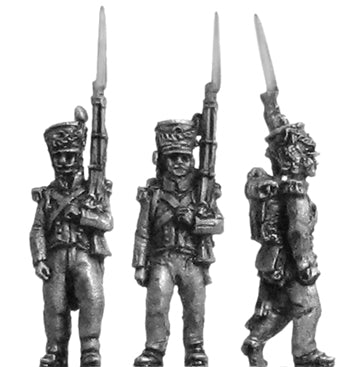 Dutch Voltigeurs marching