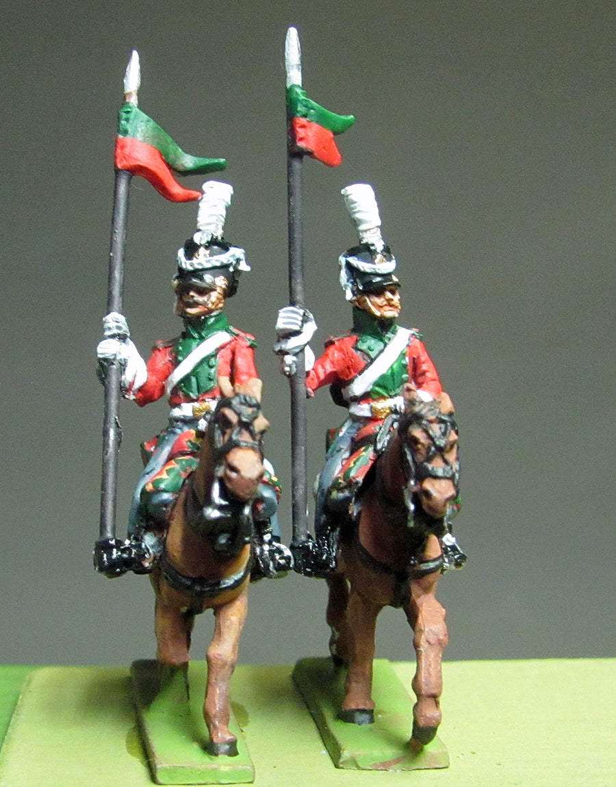 Saxon chevauxleger lancers