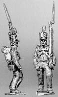 Centre company marching shoulder arms
