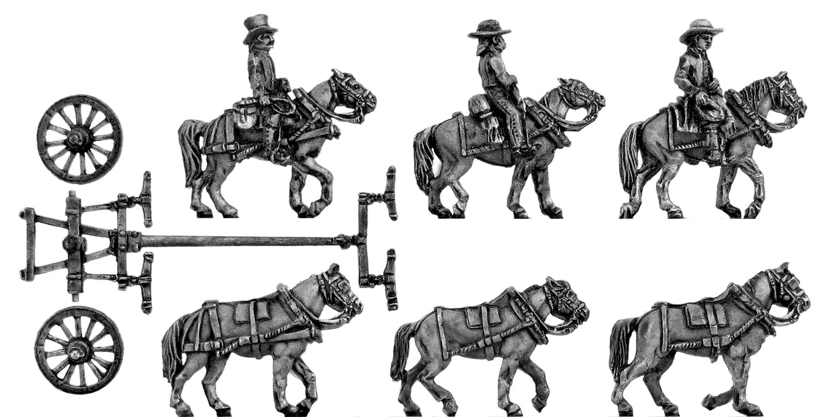 Spanish Limber and riders
