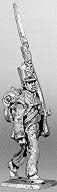 Flank company marching shoulder arms