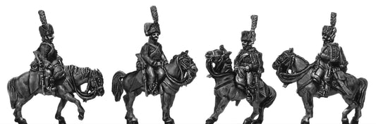 Chasseur a Cheval trooper at rest