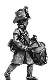 Austrian Landwehr  frock coat corsehut drummer