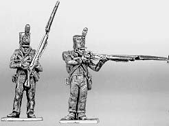 Centre company firing and loading