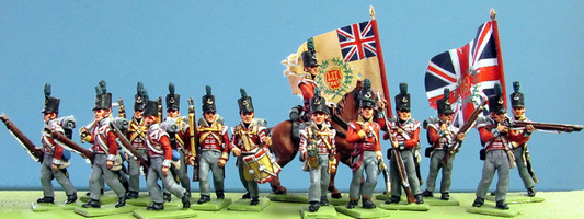 Peninsular War British light infantry battalion