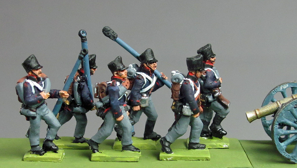 Prussian Foot Artillery Marching