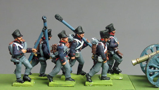 Prussian Foot Artillery Marching