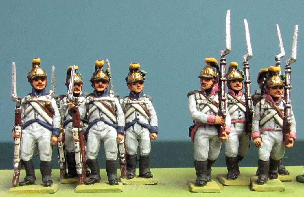 Austrian German Line Infantry battalion (1798-1809 Helmet Period)