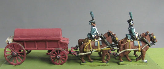 French four horse General Purpose wagon