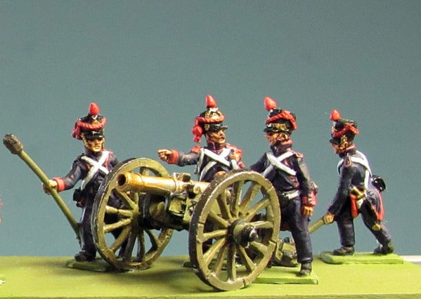 Foot artillery crew  loading